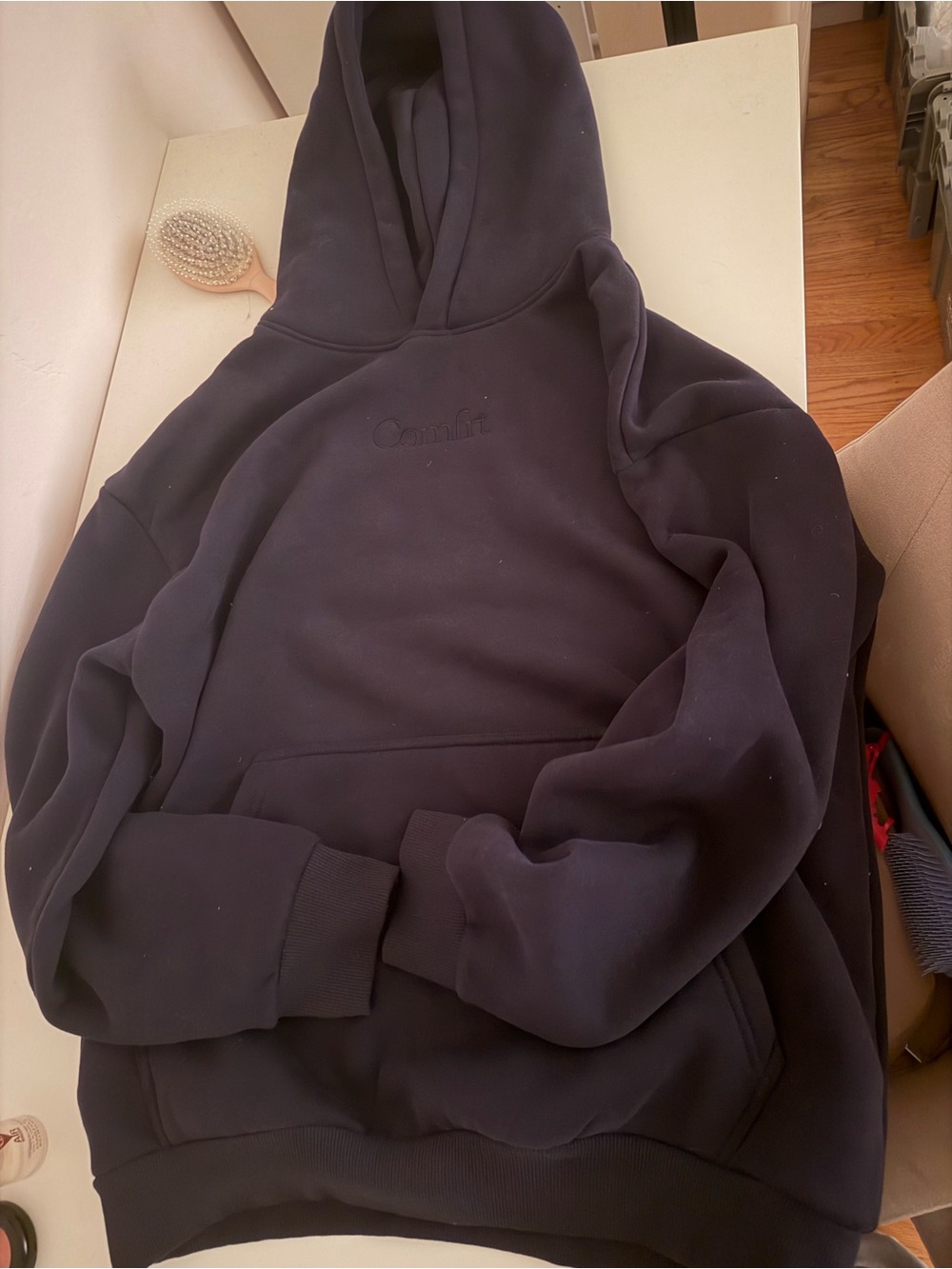 Comfort navy Hooded Sweatshirt - women’s  Hoodie